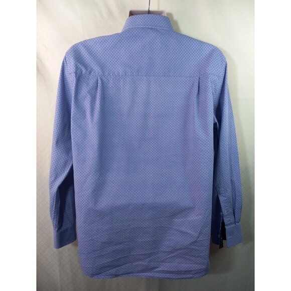 NICK GRAHAM Mens Lavender Pattern Modern Fit Longsleeve Shirt Size Xlarge - Picture 9 of 10